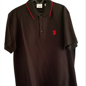 Burberry button up T-Shirt “L”